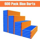 1200pcs Foam Refill Darts Compatible With Nerf N-strike Elite Blasters