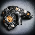 Phantom Of The Opera Steampunk W  Led Lighting Halloween Masquerade Party Mask