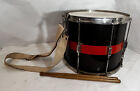 Vintage Leedy 15    Parade marching Snare Drum With Drumsticks  Strap   Canvas Bag