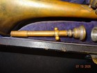 Antique Cornet In Case  Pat  June 15  1886  C g  Conn   Worcester  Massachusetts