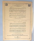 1929 Sheet Music Wedding Painted Doll Broadway Melody Geraldine Anne Beaumont