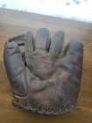 Vintage Johnny Hopp Professional Model Leather Split Finger Baseball Glove