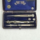 Jackson Bros Limited Draughtsman Drawing Instrument Set Surveying Engine Vintage