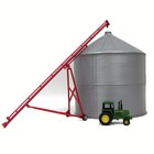 Standi Toys 1 64 Gray Plastic Grain Bin  42 St012 St50107