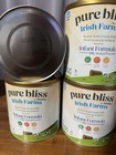 Pure Bliss Irish Farms Similac Baby Powder Formula 24 7oz Can 4 Pack Exp  02 27