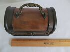 Mini Treasure Chest Small Trunk Box Vintage Style Jewelry Watch Storage  