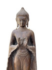 Antique Burmese  Late Bagan Period  Bronze Buddha  14-15 Century  Pagan 
