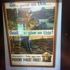 1954 Smokey The Bear Original Poster