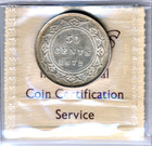 1872h Newfoundland 50 Cents - Extremely Fine  Iccs Ef40