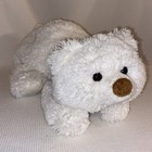 Ty Tysilk White Floppy Polar Bear Plush Silky Soft Stuffed Animal 2005 Vintage