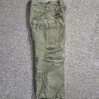 Us Army M-1951 Field Trouser And Liner Small Reg   Long 80 20 Wool Cotton 1952