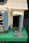 1976 Vintage Hasbro Weebles Haunted House  580 With Furniture   Weeble