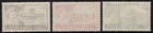 Morocco Agencies - Tangier 1955 Castles Set  Sg 310 312  Mint Nh  Cat     27