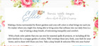 Moda Ellie 18761 12  Blue Pink  Floral Brenda Riddle Quilt Fabric