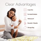 Waterproof Portable Baby Changing Mat 31 5x25 5  Foldable Wipeable