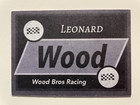 Leonard Wood Autograph Nascar Hall Of Fame Hof Racing Custom Card Signed