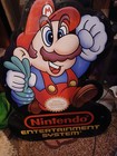  Rare Mario Nintendo Metal Sign Game Promo Store Display Game Room Decor 