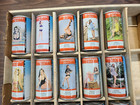 Tennent s 20 Beer Cans Lager Girls Complete Popular Set Mostly Bottom Opened