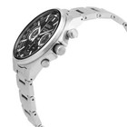 Seiko Men s Essentials Chronograph Quartz Black Dial Watch - Ssb397p1 New