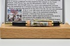 Gettysburg Twist Pen Made With A General Lee U s  Stamp And Witness Wood