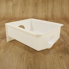 Wpw10670845 Refrigerator Ice Bucket Container Whirlpool Refrigerator White New