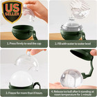 Large Ice Ball Maker Mold For Whiskey - 2 4  Sphere Ice Mold Set Of 4 - Big R   