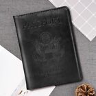 Travel Passport Holder Leather Card Id Wallet Case Rfid Blocking Anti Scan Cover