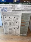 Petsafe Wall Entry Aluminum Pet Door Small Dog 1lb-15lb  Ppa11-10915  new