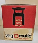 Veg-o-matic Food Preparer Chopper Blades 1969 Vintage   Original Box   Papers