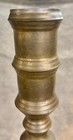 Vintage 39    Pair Of Solid Brass Candle Holders