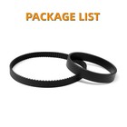 Replacement Belt Set For Bissell 3071 Powerforce Powerbrush Pet Xl And Turboclea