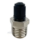 2 Pack 1 4  Male Npt Schrader Valve Brass Tire   Receiver Tank Filler Stem