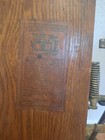 Antique Music book Stand Brass And Wood