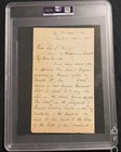 William Tecumseh Sherman Handwritten Signed Letter Dated 1888 Psa dna Autograph