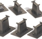 Bachmann Trains 44471 Trains 14 Pc  E-z Track Graduated Pier Set - Ho Scale