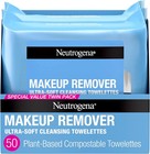 Neutrogena Makeup Remover Wipes Face Cleansing Towelettes 25 Count  2 Pack 