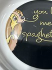 Disney Lady And The Tramp  you Had Me At Spaghetti  9  Round Pasta Bowl   Used
