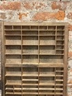 Antique Vintage Wooden Printers Drawer Hamilton Letterpress Shadow Box Tj30