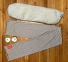 Bbhugme Pregnancy Breastfeeding Nursing Pillow Cushion - Grey Designed In Norway