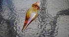 Vtg Rare Amber Gold Genie  Empoli Bottle Stopper Only Cork
