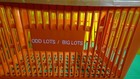 Big Lots   Odd Lots 1991 Handheld Shopping Basket  Rare