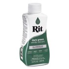 Rit Liquid Fabric Dye  8-ounce  Dark Green  8 Fl Oz  pack Of 1 