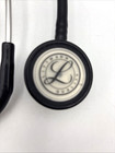 3m Littmann Classic Ii Stethoscope Black Silver Pre-owned Good Condition Nice