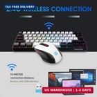 2 4g Wireless Gaming Keyboard And Mouse Combo  Include Mini 60  Merchanical Feel