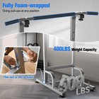 Power Tower Dip Station Adjustable Heavy Duty Pull Up Bar For Home Gym Workout