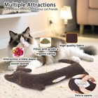 Catnip Cat Kicker Toy  Refillable Catnip Durable Halloween Christmas Interactive