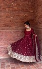 Salwar Kameez Indian Pakistani Wedding Party Wear Dress Bollywood Anarkali Suit 
