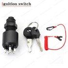 5005801 765562 For Omc Brp Johnson Evinrude Ignition Key Switch  lanyard 1996-up
