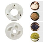 2pcs Grinding Sheets Discs For Electric Grain Mill Dry wet Grinder Machine New
