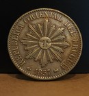1857 Uruguay 5 Centesimos